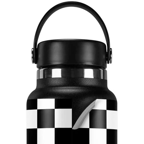 Checkerboard Split Hydro Flask 32oz Wide Mouth Skin